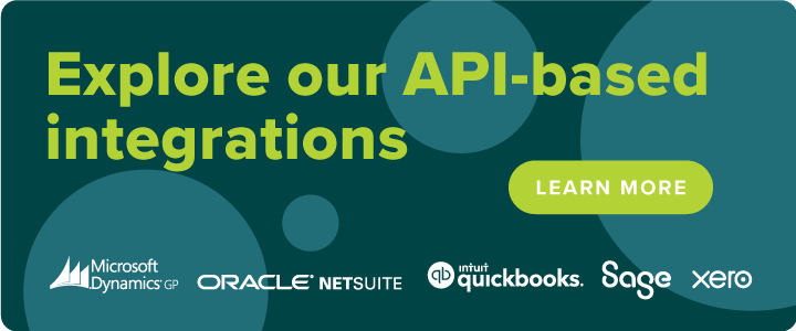 Explore our API-based integrations